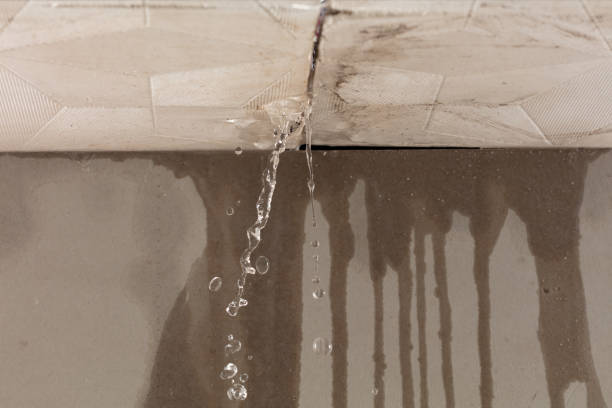 Professional Sewage Cleanup technician working in Lewis Center, OH